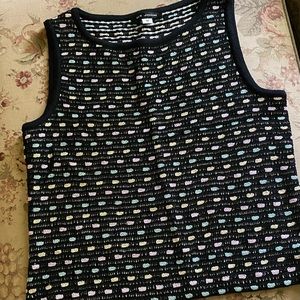 St. John Pullover Sleeveless Top - M